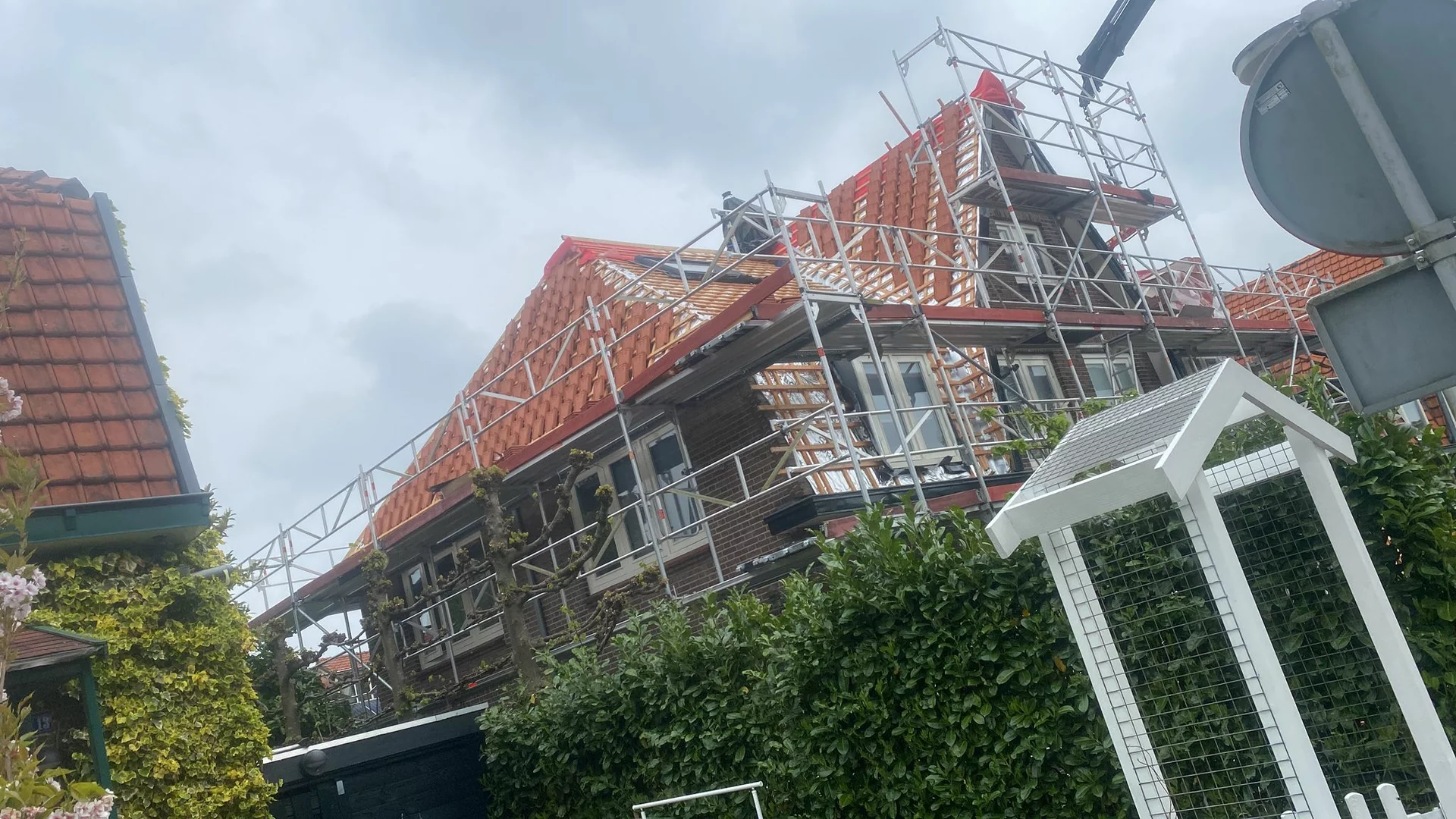 Pannendak renovatie villa Rotterdam